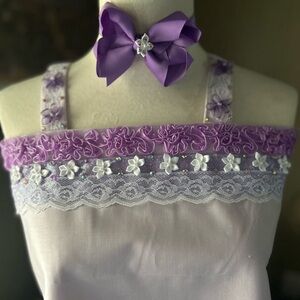 Elegant Purple glitz topper